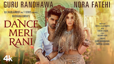 Dance Meri Rani Lyrics in Hindi - Nora Fatehi - Guru Randhawa dance meri rani, nach meri rani lyrics, nora fatehi songs