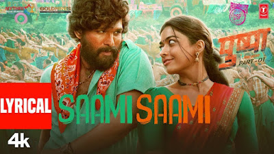 Pushpa - Saami Lyrics in Hindi - Allu Arjun - Rashmika Pushpa - Saami Lyrics in Hindi - Allu Arjun - Rashmika
