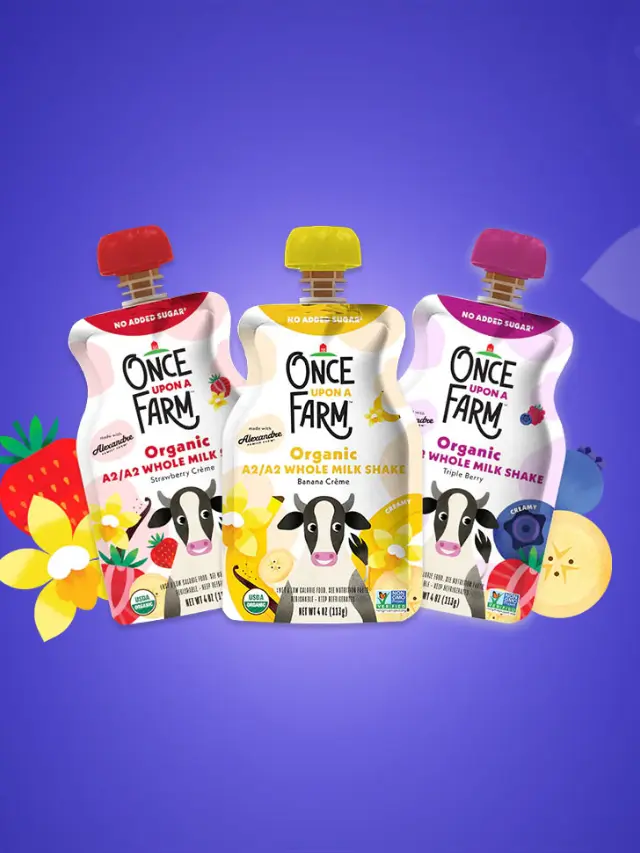 A2/A2 organic whole milk